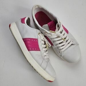 Cole Haan Grand Pro Women's White and Pink Sneakers